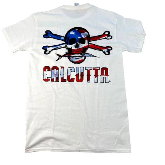 Delta Other - Delta Calcutta Short Sleeve Men's Original Skull Logo Shirt, S